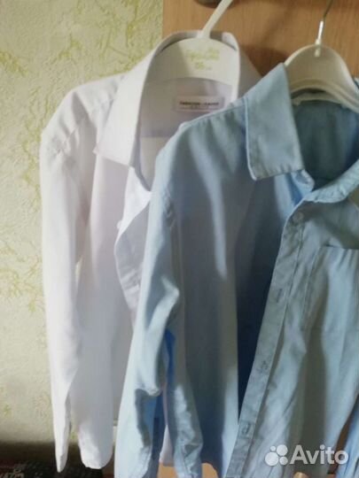 Рубашки, жилетки для школы р.134,140,146,152,158