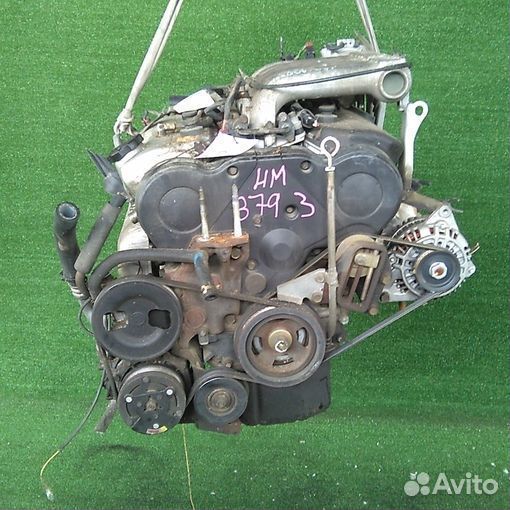 Двигатель в сборе двс mitsubishi galant E54A 6A12