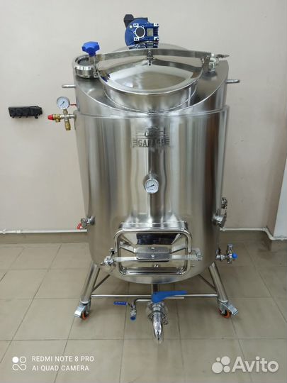 Пароводяной котёл (пвк) на 300л с выгрузным люком