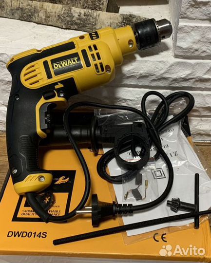 Дрель dewalt DWD014S 13 мм