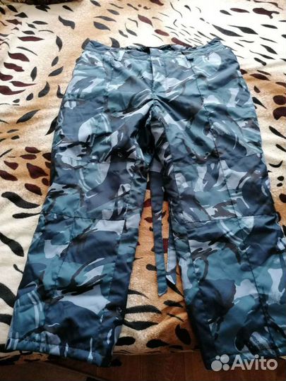 Штаны ватные