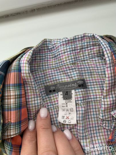 Рубашка для мальчика bonpoint