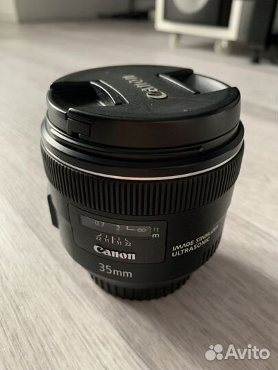 Объектив canon ef 35 mm f/2 is usm