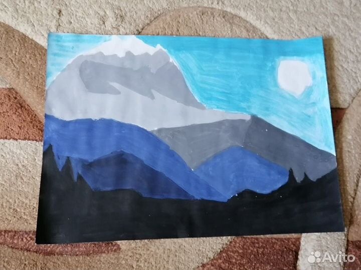 Картина горы