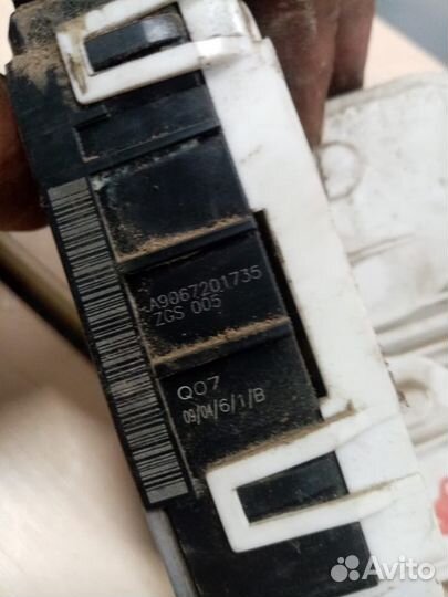 Замок передней двери mercedes sprinter 906