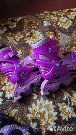 Детские ролики и защита