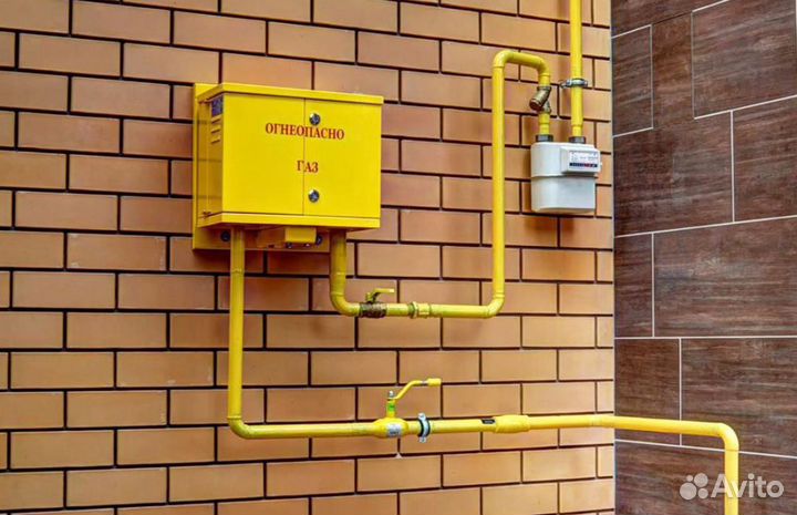 Газификация дома / Монтаж газопровода с документом