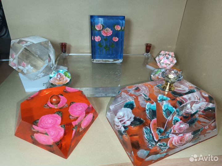 Винтажный настольный сувенир оргстекло СССР