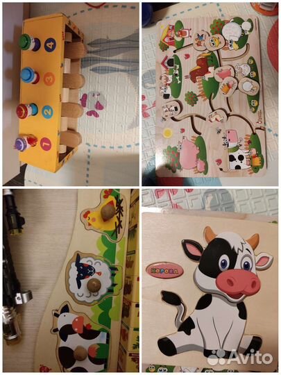 Развивающие игрушки пакетом