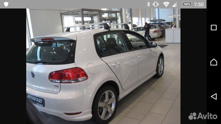 VW Golf 6/7 багажник на крышу