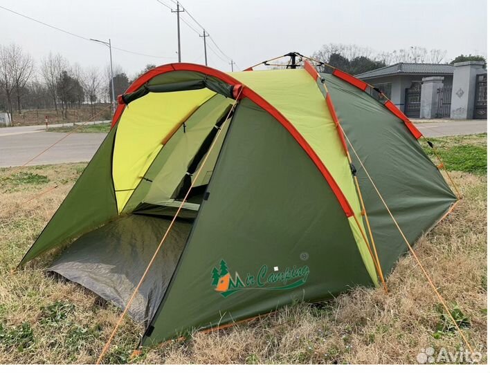 Палатка туристическая 3 местная автоматическая