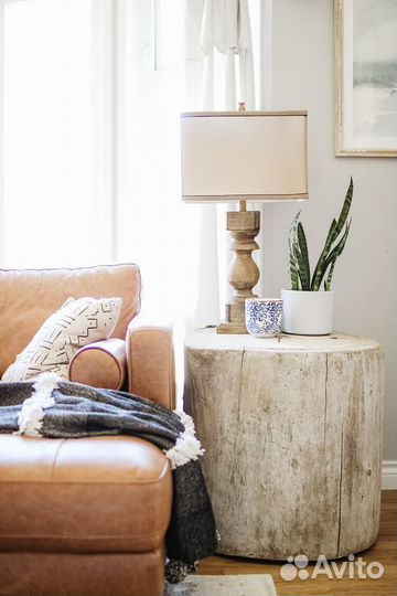 Пень интерьерный