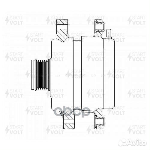 Генератор LG 0892 LG0892 startvolt