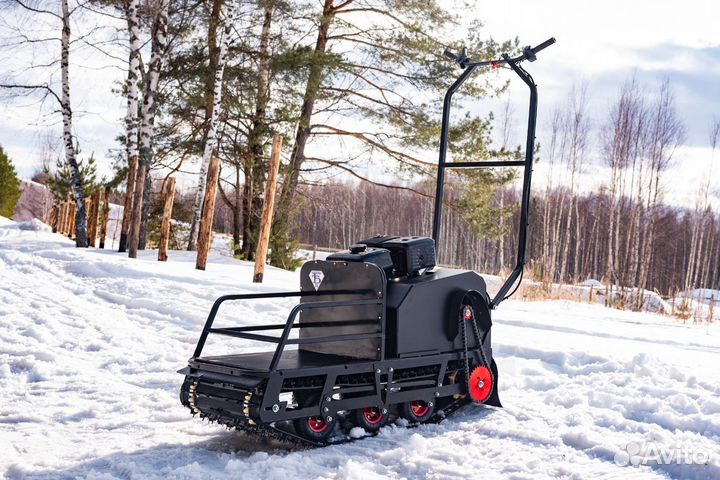 Мотобуксировщик Бурлак М2 LRK 15 л.с