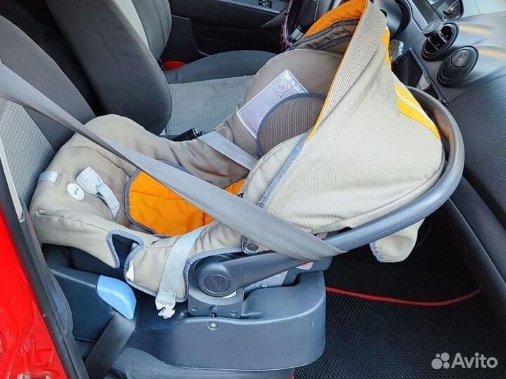 Авто люлька 0+ с подставкой isofix