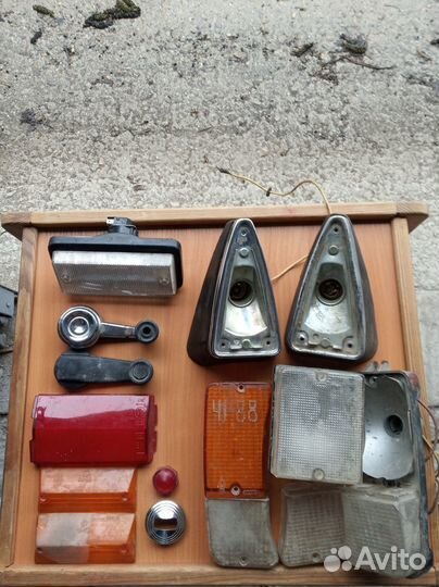 Элементы светотехники ваз и Москвич