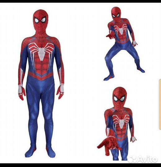 Костюм человек паук 160 см