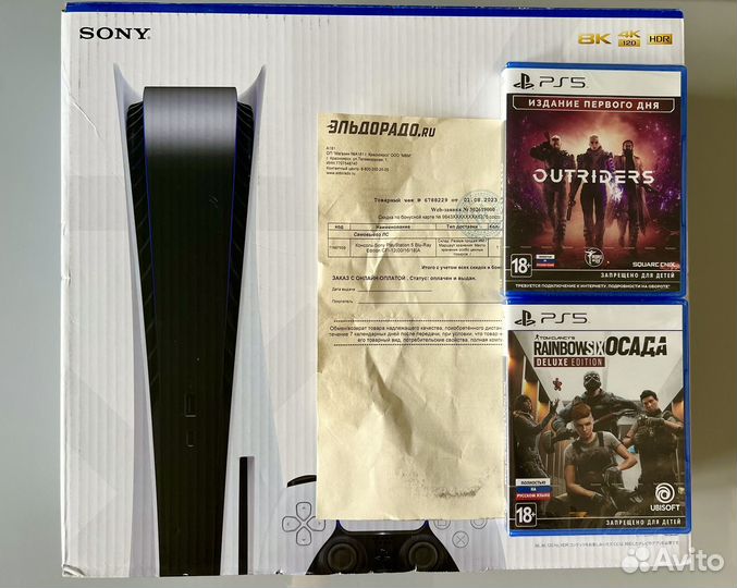 Новая Sony Playstation 5 cfi1200a