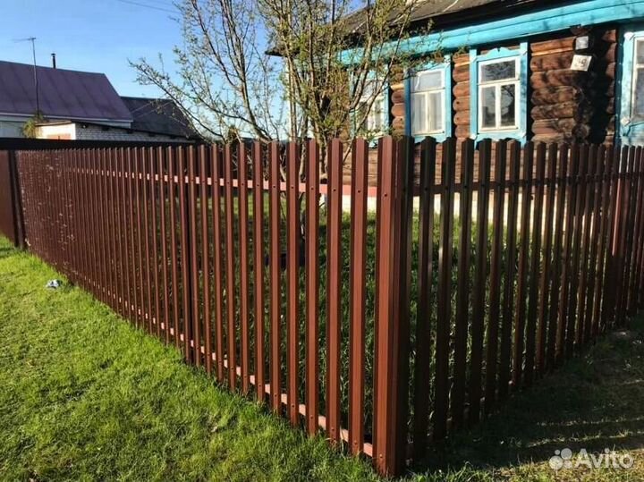 Металлический забор