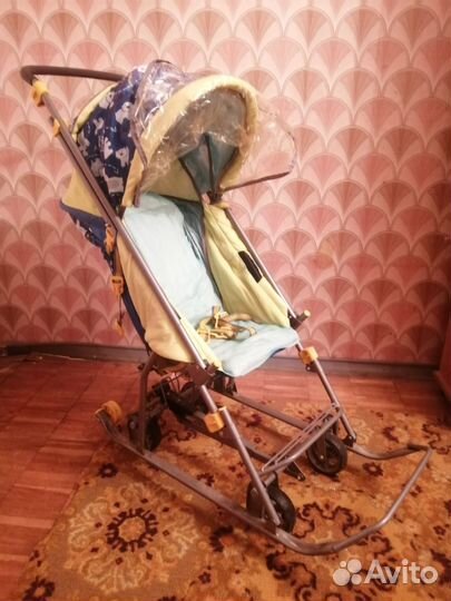 Коляска санки