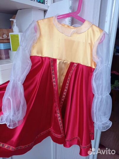 Платье для выступлений народное танцы