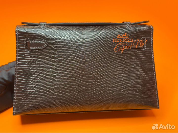 Сумка Hermes Pochette Lizard в наличии