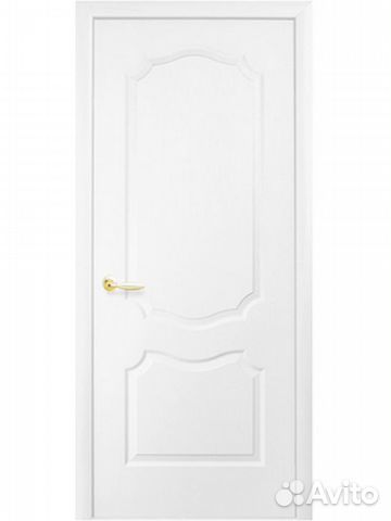 Двери под покраску белые