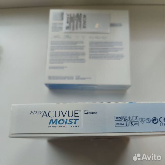 Линзы 1 DAY acuvue moist