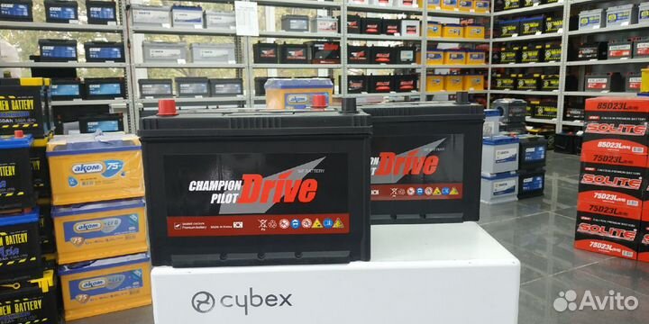 Комплект Аккумулятор 95Ач Корея на Экскаватор погр