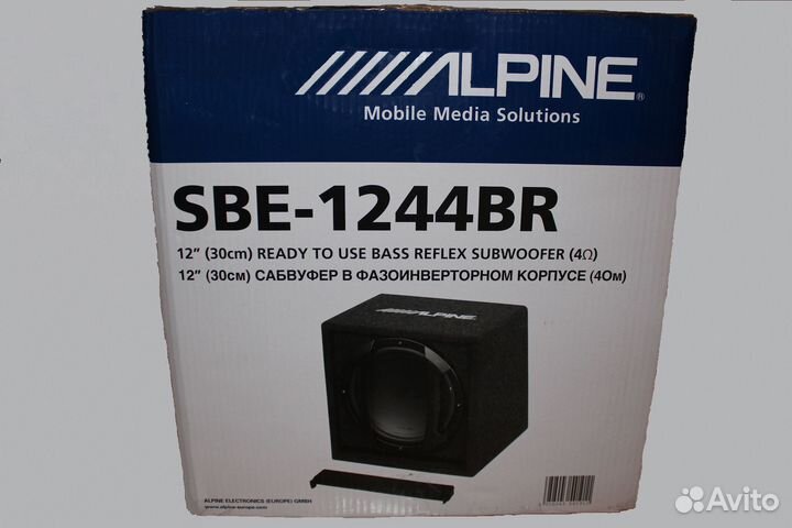 Саб сабвуфер Alpine