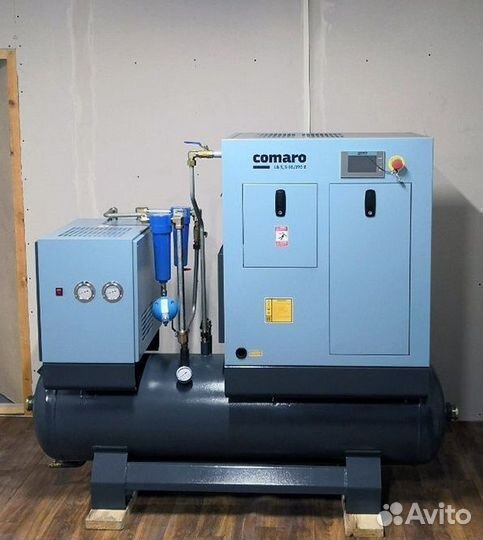 Компрессор 18,5 кВт винтовой на ресивере