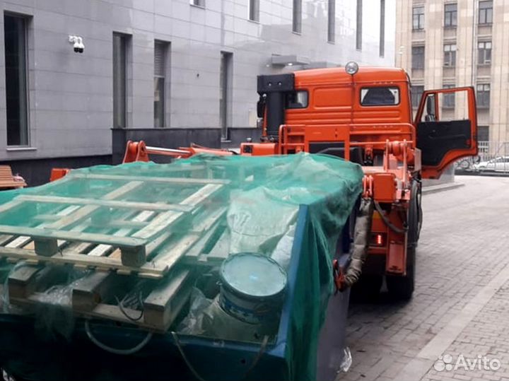 Вывоз мусора контейнерами