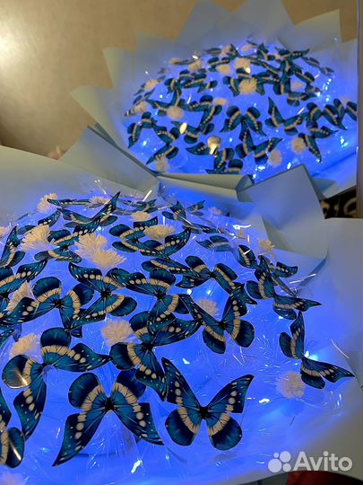 Готовые букеты из бабочек