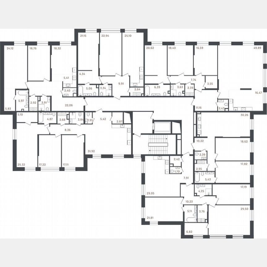 3-к. квартира, 139,8 м², 2/3 эт.