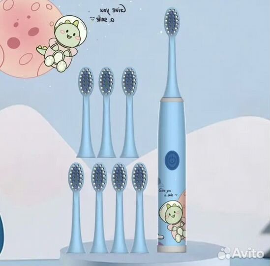 Электрическая зубная щетка детская