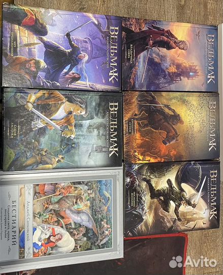 Серия книг ведьмак