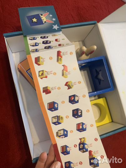 Baby rabbit magic box развивающая игра