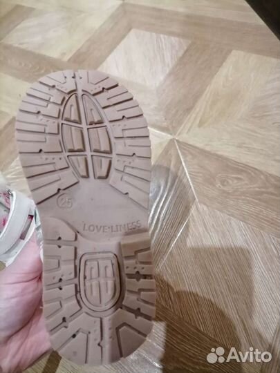 Ботинки детские 25 размер