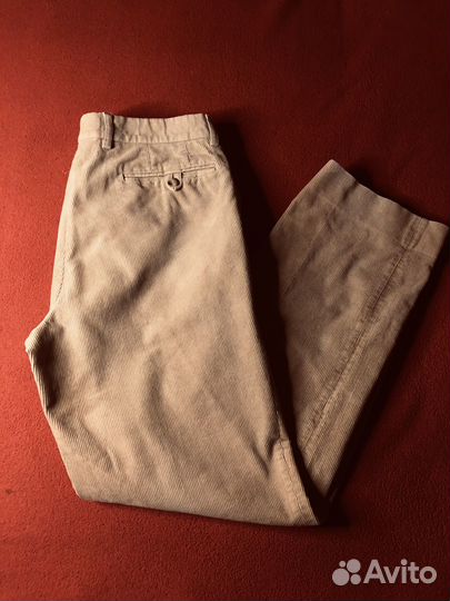 H&M брюки W34 вельвет