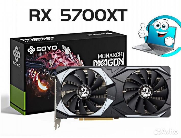 Игровые видеокарты Radeon RX5700XT 8Gb gddr6