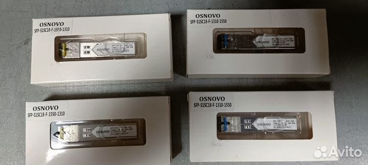 SFP - модуль оптический.SFP-S1SC18-F-1550-1310