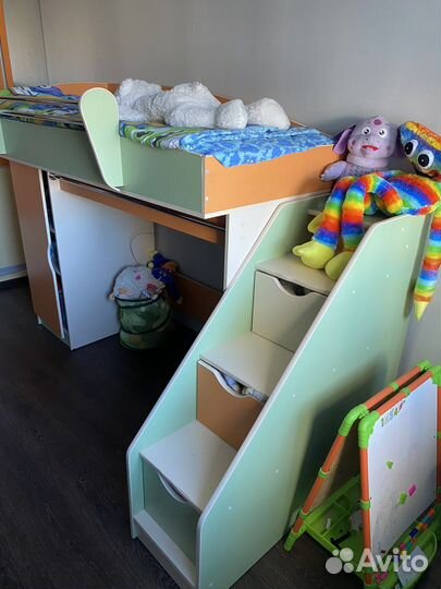 Кровать-чердак