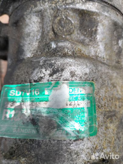 Компрессор кондиционера citroen