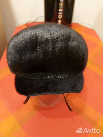 Меховая мужская кепка