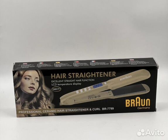 Щипцы для выпрямления волос Braun новые