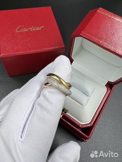 Кольцо Cartier Trinity de Ring B4038900