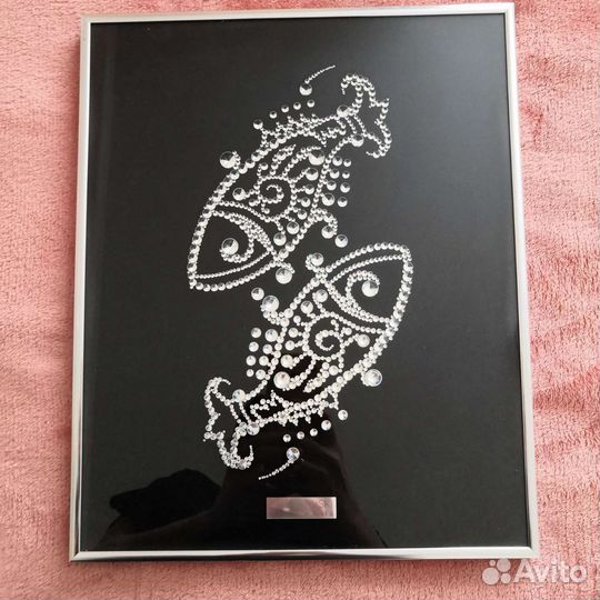 Swarovski Zodiac картина Рыбы