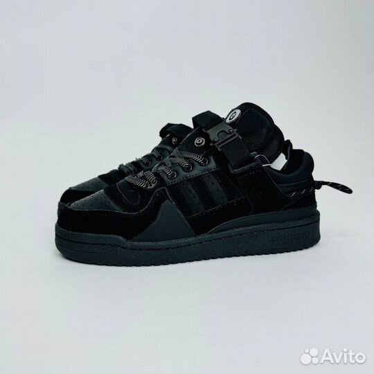 Кроссовки мужские зимние Adidas Forum Low BadBunny