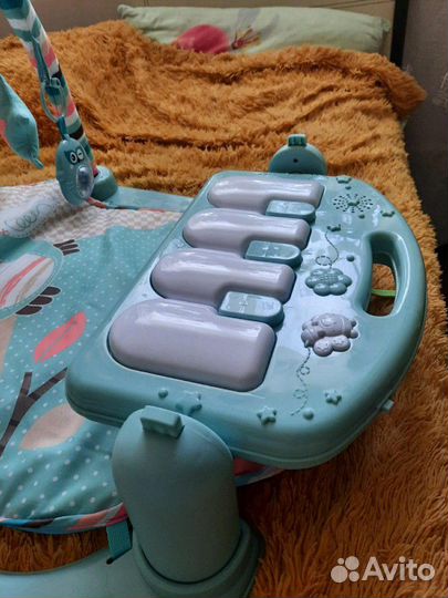 Развивающий коврик.Музыкальный.С рождения