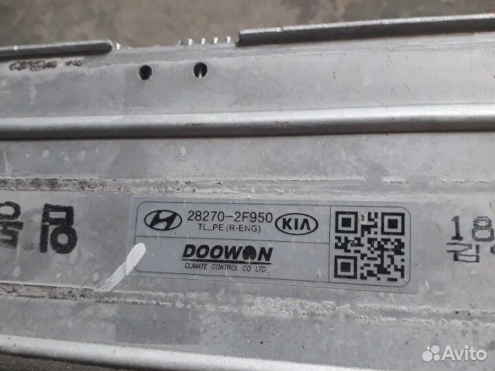 Радиатор интеркулера Kia Sorento 3 Prime